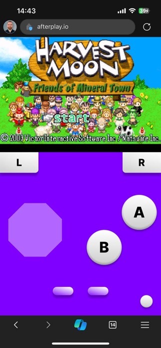 Afterplay Gba Emulator Playing A Game