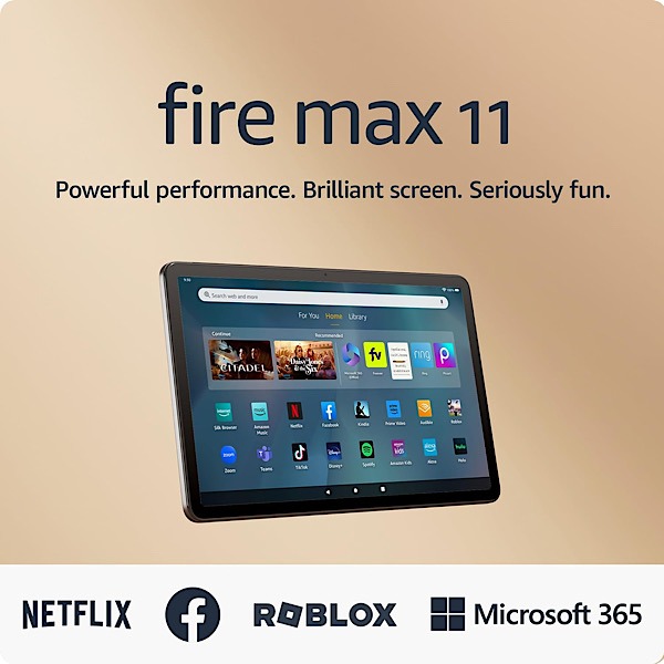 Amazon Fire Max 11 Tablet Apps