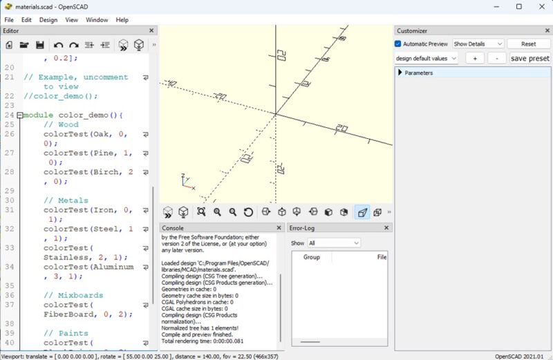 Using one of the most unique alternatives to AutoCAD, OpenSCAD.