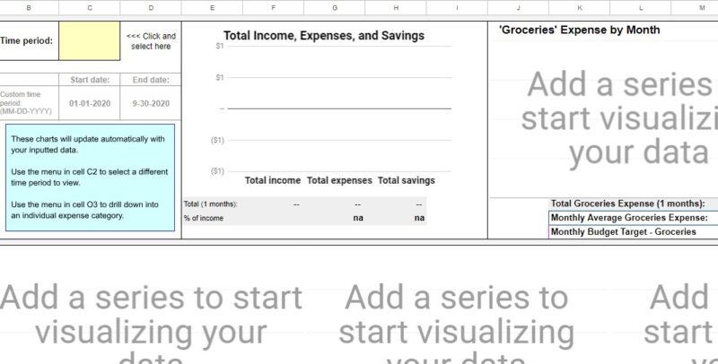 Best Budget Templates For Google Sheets Money Planner