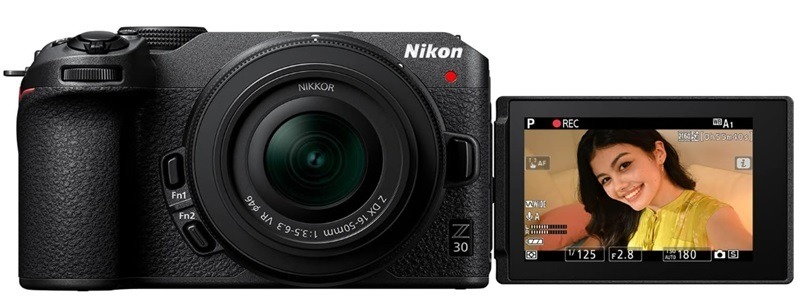 Nikon Z30 vlogging camera