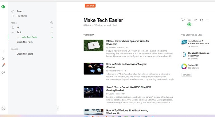 Best Rss Readers For Windows Feedly
