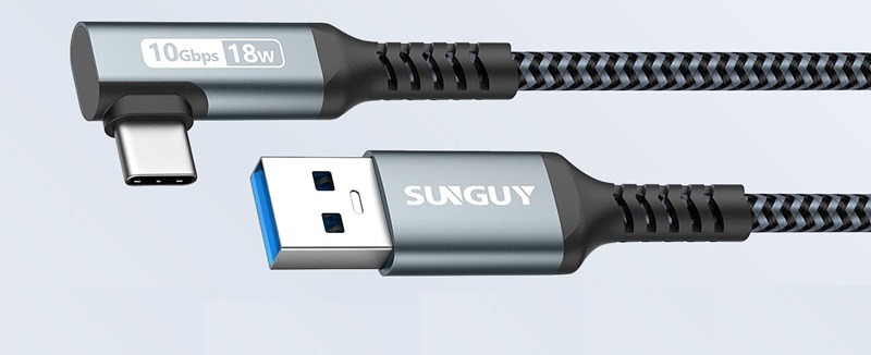 SUNGUY USB-C to USB-C cable for Android Auto
