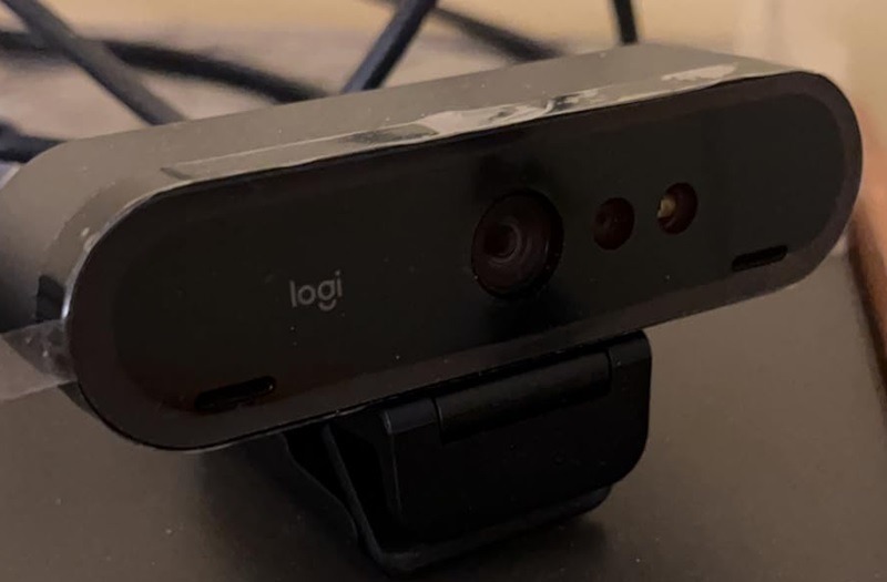 Logitech Brio, the best webcam for 4K resolution.