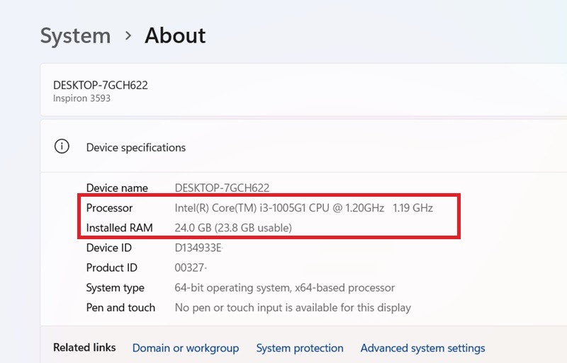 Cpu Temperature Windows About Section