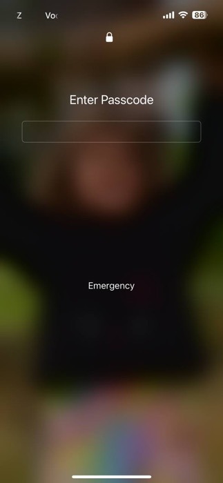 Passcode Entry Screen Iphone