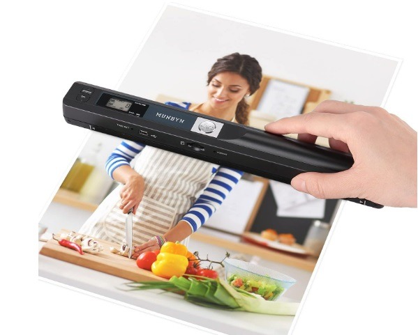 Using the MUNBYN Portable scanner wand