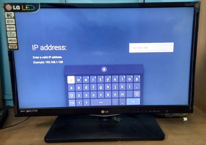 Entering a static IP address to your TV Wi-Fi settings. 