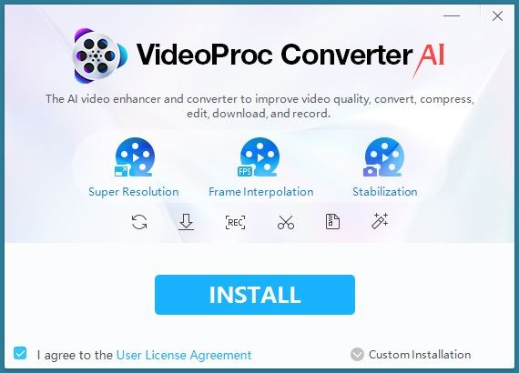Videoproc Ai Installation 1