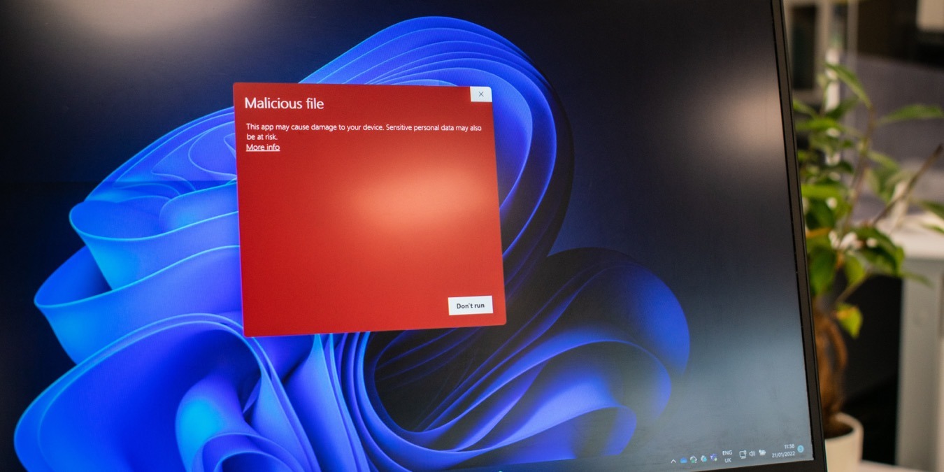 Windows Malware Warning Popup