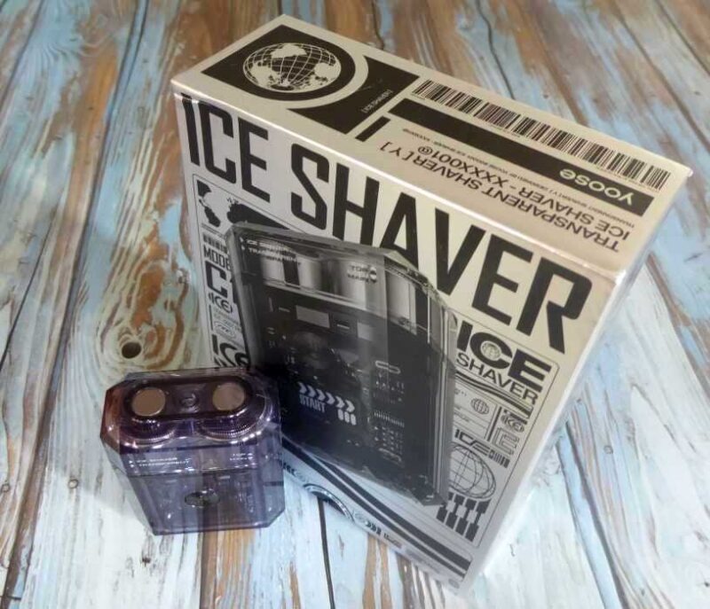 Yoose Ice Electric Shaver and Box
