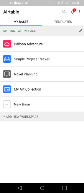 Creating collections in Airtable one of the best Collection Organizing Apps